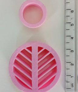 Earring Cutter EC082-B by VC 3D Printing