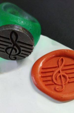 Music note Jax Wax resin seal