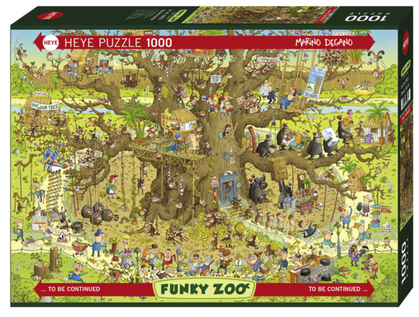 Monkey Habitat puzzle box view