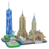 City Line Of New York City 3D Puzzle by Cubic Fun