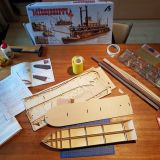 King of the Mississippi Wooden Model Ship Kit – Artesania