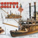 King of the Mississippi wooden model ship kit by Artesania