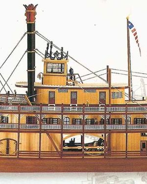 King of the Mississippi Wooden Model Ship Kit – Artesania