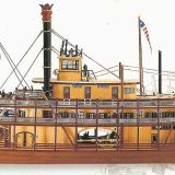 King of the Mississippi Wooden Model Ship Kit – Artesania