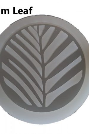 Palm leaf silicone coaster mould