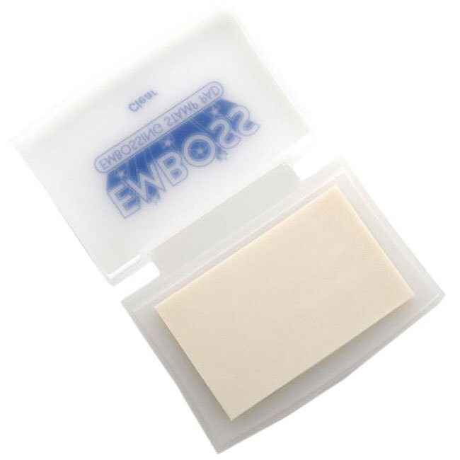 EMBOSS Stamp Pad Clear Tsukineko