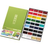 Gansai Tambi Watercolour set 36 by Kuretaki