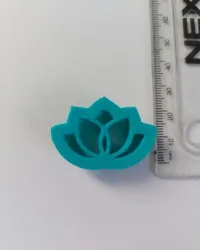 Earring Clay Cutter EC088 Lotus Shape