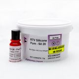 Pure Sil Silicone Rubber with pink catalyst