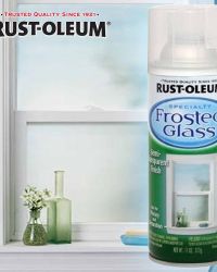 Rustoleum Frosted Glass Spray