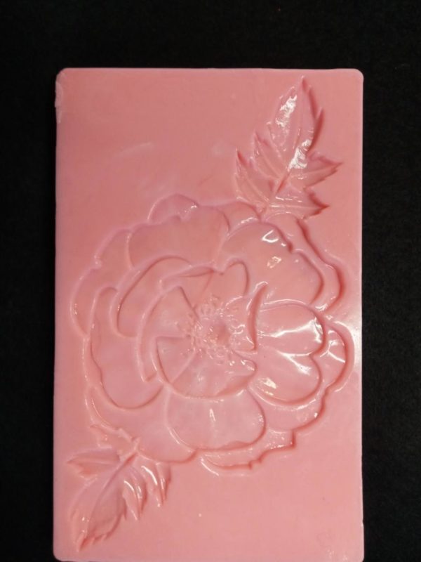 Large deco flower silicone mould