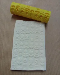 R006 Flower  – Polymer Clay Texture Roller Designs