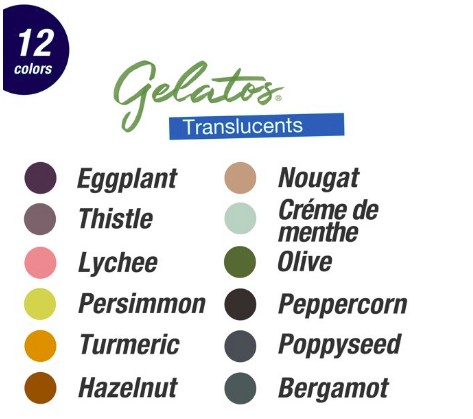 Gelatos Water-Soluble Crayons - Faber Castell