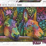 Donkey Love 1000pce puzzle by Heye