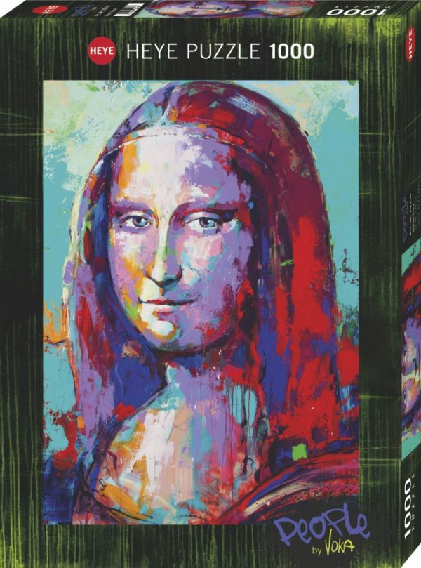 Mona Lisa 1000pce puzzle by Heye