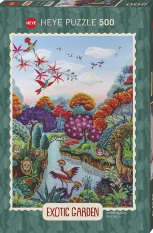 Exotic Garden 500pce puzzle by Heye