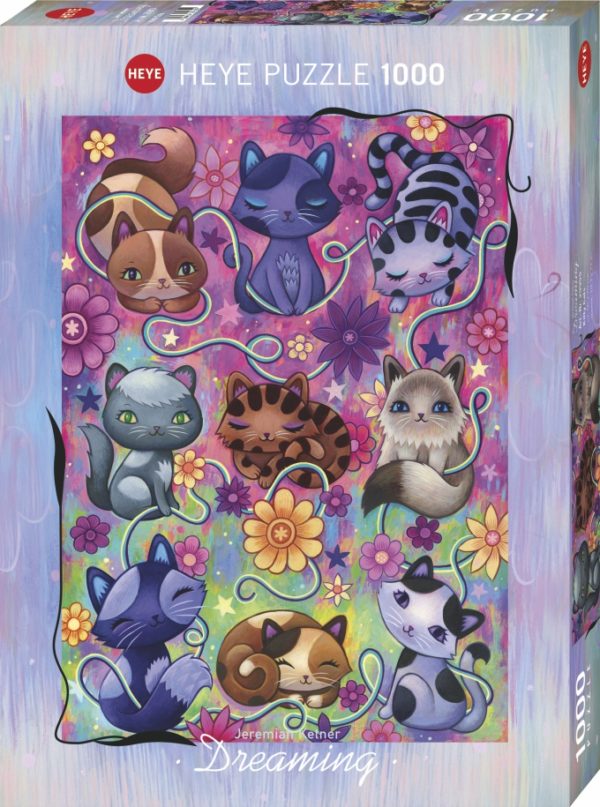 Kitty Cats 1000pce puzzle by Heye