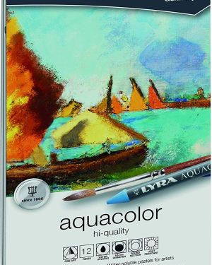 Aquacolor Crayons 12 Piece – Lyra