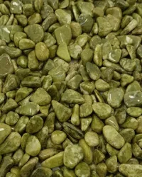 Glossy Tumbled Stones – Snow Flake Epidote