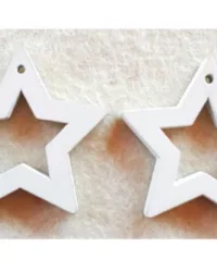 Wood Decor – White Star