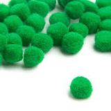 Green Pom Poms