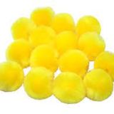 Yellow Pom Poms