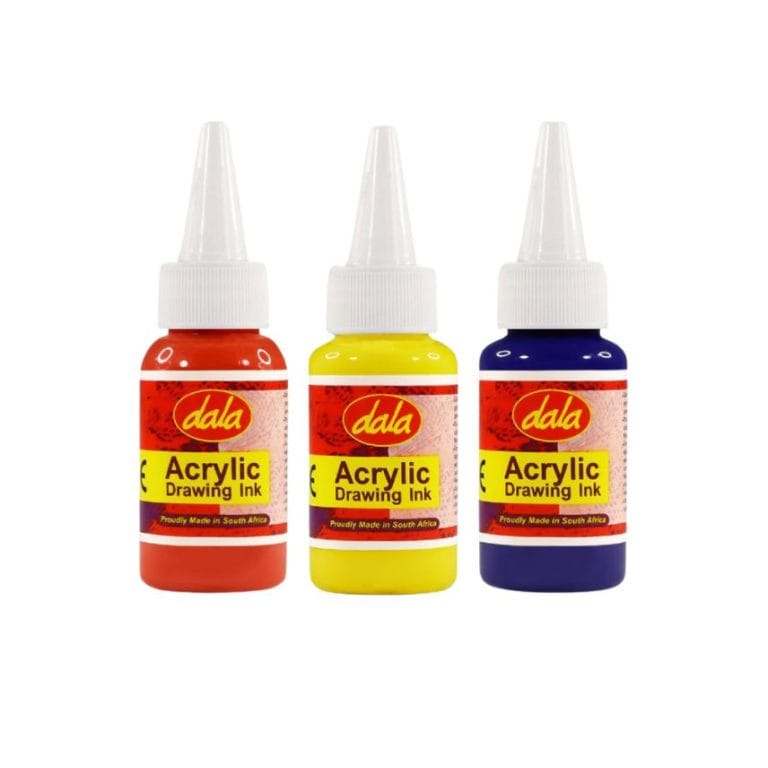 Acrylic Drawing Ink Dala Crafty Arts Ideal For Airbrushing And