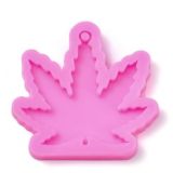 Cannabis leaf pendant silicone mould