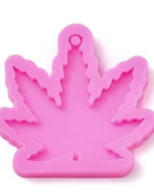 Cannabis Leaf Pendant – Silicone Mould