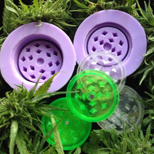 Cannabis Weed Grinder Silicone Mould in different sizes