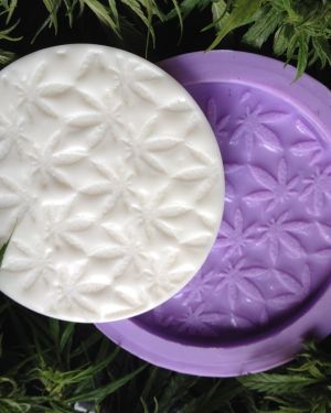 Cannabis Coaster #2 Silicone Moulds