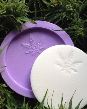 Cannabis Coaster #3 Silicone Moulds