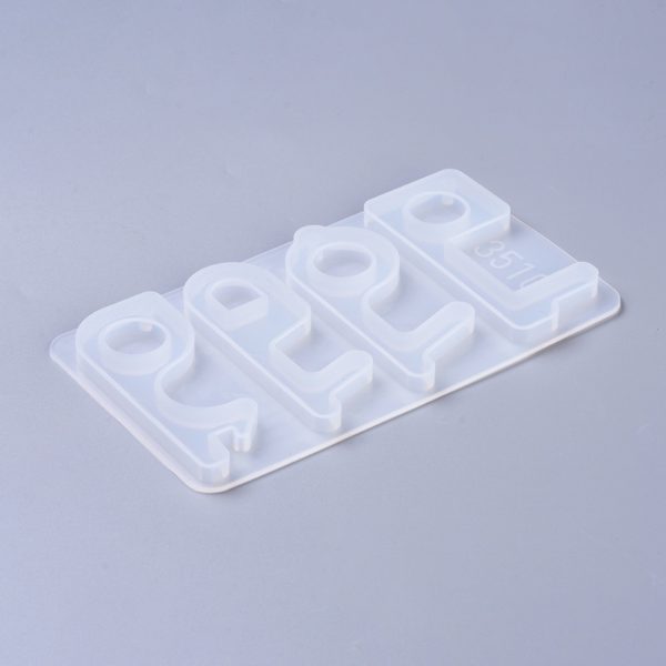 Bottom of the no touch door opener silicone mould
