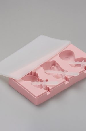 Ice pops silicone mould with different animal shapes