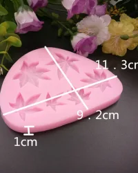 Maple Leaves 6 Designs – Silicone Mould