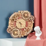 Robotime Wooden Mechanical Puzzle - Zodiac Wall Clock