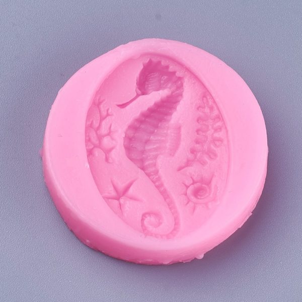 Details in the seahorse silicone mould