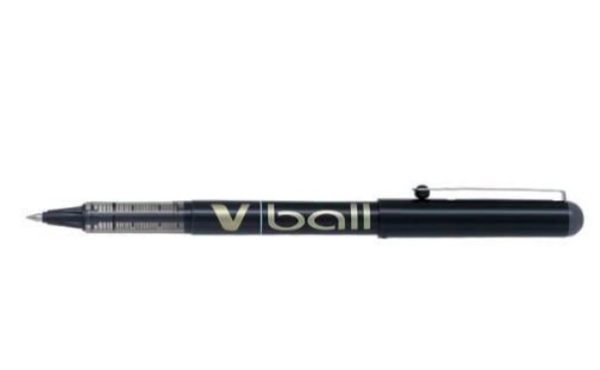 V-Ball 0.7 Liquid Ink Rollerball Pen by Pilot in black