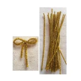 Chenille Sticks - 6mm Gold