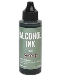 Moss Alcohol Ink 2oz (59ml) – Tim Holtz Ranger