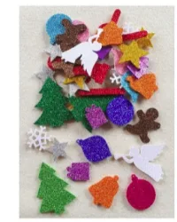 Glitter Foam – Christmas Theme