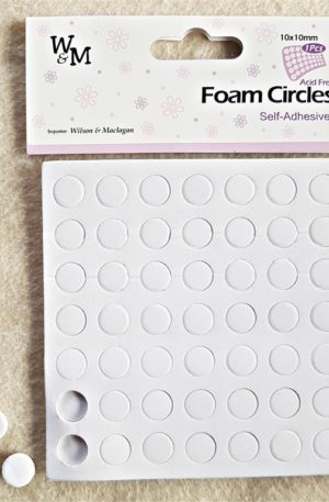 Self-Adhesive foam circles