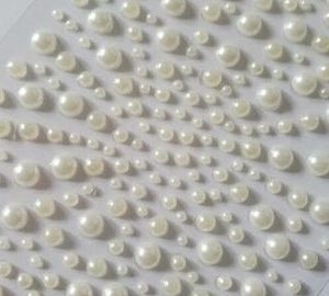 Round pearls rhinestones in assorted sizes