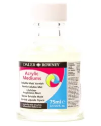 Soluble Varnish For Acrylics – Daler Rowney