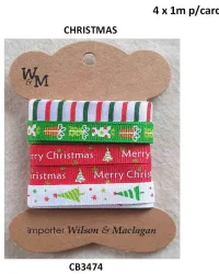 Christmas Ribbon Pack – 4x1m