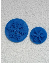 Clay Stamp – Snowflake SXMAS007