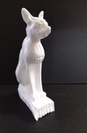 Egyptian #10 Silicone Mould - Cat front view