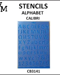 Calibri Alphabet (A4) – Stencil