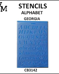 Georgia Alphabet (A4) – Stencil