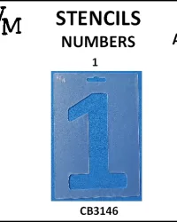 Number 1 (A5) – Stencil